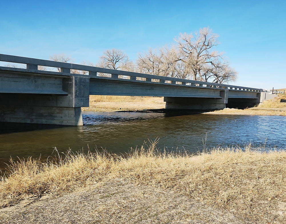 underside of bridge